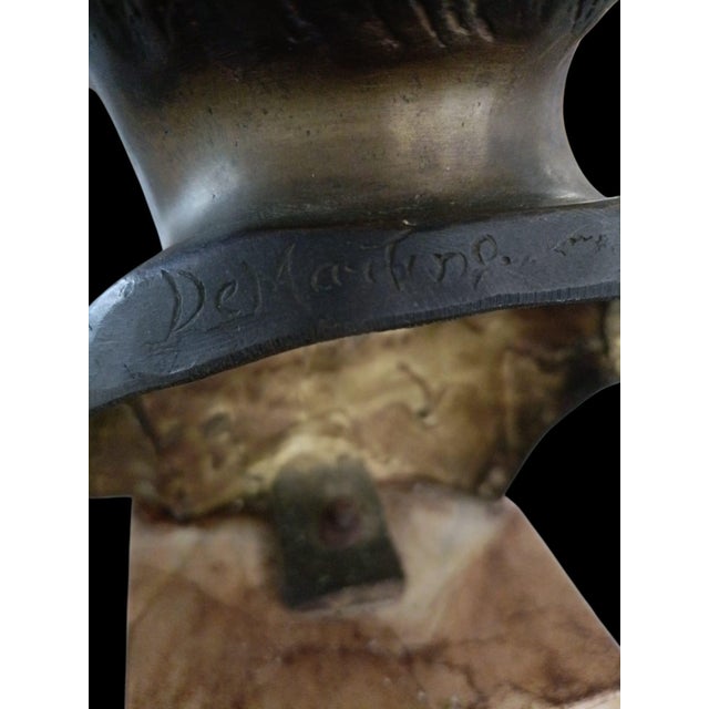 Bronze Sculpture by De Martino For Sale - Image 5 of 7
