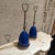 Arredoluce 1950s Arredoluce Angelo Lelii Italian Blue Star Table Lamps For Sale - Image 4 of 12