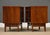 Young Manufacturing Walnut Mid Century Nightstands by Young Manufacturing - A Pair For Sale - Image 4 of 11