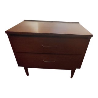 MCM "E-68" Collection 2 Drawer Nightstand For Sale