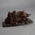 Early 20th Century Antique Chinese Carved Wood Sculpture of Water Buffalo with Figures, Circa 1920 For Sale - Image 5 of 10