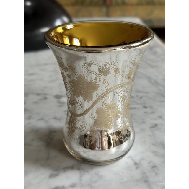 Bauernsilber Glass Cup, Germany, 1880s For Sale - Image 6 of 12