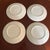Vintage Hand Painted Plates Feature Roses Signed by Artist, Set of Four For Sale - Image 10 of 12