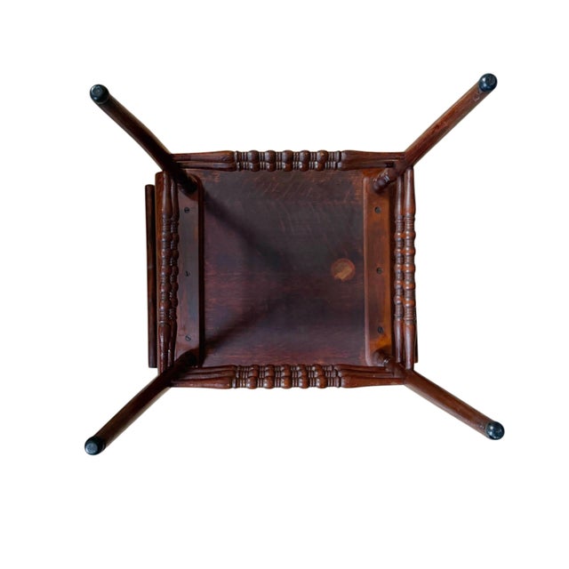Antique Victorian Bobbin Stool For Sale - Image 4 of 4