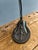 Black Bank Lamp with Cast Iron Base and Enameled Metal Shade, 1920s For Sale - Image 8 of 14