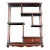 1970s Hardwood Bogu Display Stand, Chinoiserie Mini Curio Shelf With Drawer For Sale