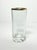 Vintage Gold Rim Highball Tumbler Drinking Glasses - Set of 6 For Sale - Image 4 of 6