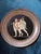 Gorgeous Enamel on Copper Made in Greece Hand Painted Plate For Sale - Image 4 of 6