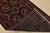 Baloch Rug 3’5” X 6’5” Brown Wool Vintage Tribal Hand-Knotted Oriental Carpet For Sale - Image 11 of 12