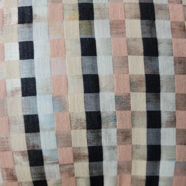 1980s Milo Baughman for Directional Custom Upholstered Lounge Chair With Original Tags For Sale In Raleigh - Image 6 of 12