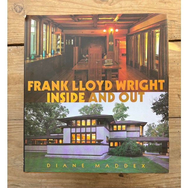 Celebrate the timeless work of Frank Lloyd Wright with Inside and Out by Diane Maddex—a beautifully illustrated coffee...