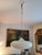 Wood Mid Century Modern Laurel Style Floating Hanging Light For Sale - Image 7 of 8