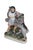 English Antique Mid 19th Century Staffordshire Porcelain Samson & the Lion Figurine For Sale - Image 3 of 12