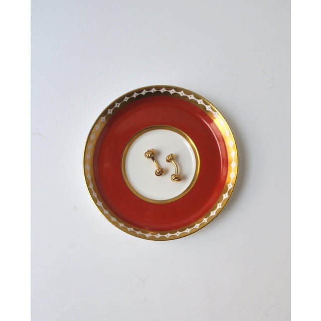 Mid 20th Century Tiffany & Co Porcelain Jewelry Dish, Midcentury Modern, Circa Mid 20th Century For Sale - Image 5 of 9