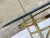 Labarge Mid-Century Modern Brass Profile Glass Top Coffee Table Italy For Sale - Image 4 of 13