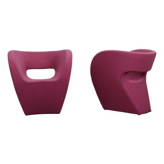 Victoria & Albert Armchairs by Ron Arad for Moroso, Italy, 2000s, Set of 2 For Sale