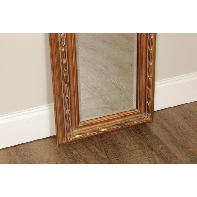 Vintage Gold Framed Trumeau Mirror For Sale In Philadelphia - Image 6 of 12