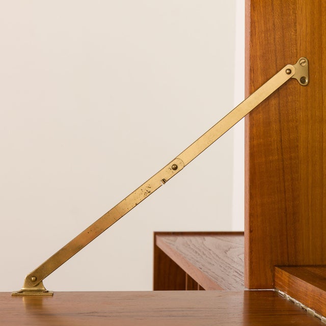 PS System Shelving Unit with Vinyl Records Cabinet from Preben Sorensen, Randers, Denmark, 1960s For Sale - Image 9 of 18