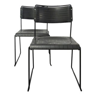 Vintage Italian Side Chairs from Spilimbergo, 1980s, Set of 2 For Sale