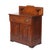 Antique Victorian Walnut Single Drawer Washstand With Backsplash C1890 For Sale - Image 11 of 18