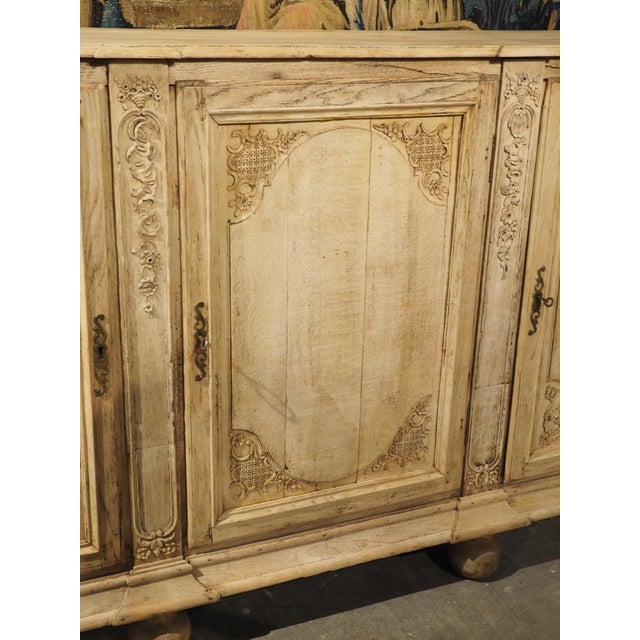 19th Century Bleached Regence Style 3-Door Enfilade From France, Circa 1850 For Sale - Image 9 of 18