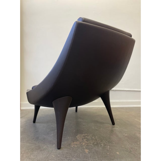 1990s Modern Carolina Lounge Chair by Doriana & Massimiliana Fuksas For Sale - Image 4 of 14