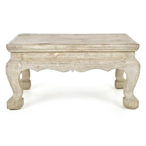 Wood Coffee Table with Patina For Sale - Image 6 of 6