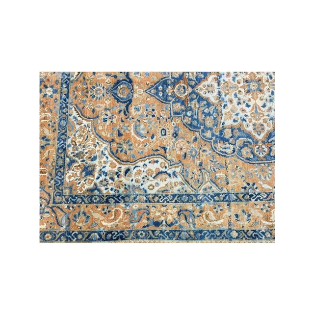 7x10 Old Persian Bakhtiari Rug - 102524 For Sale - Image 10 of 11