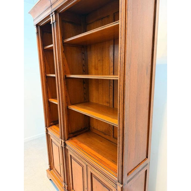 Open Bookcase in Cherrywood For Sale - Image 3 of 7