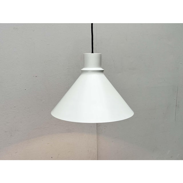 1960s Mid-Century Modern Danish Model Super Space Metal Pendant Lamp from Nordisk Solar, 1960s For Sale - Image 5 of 18