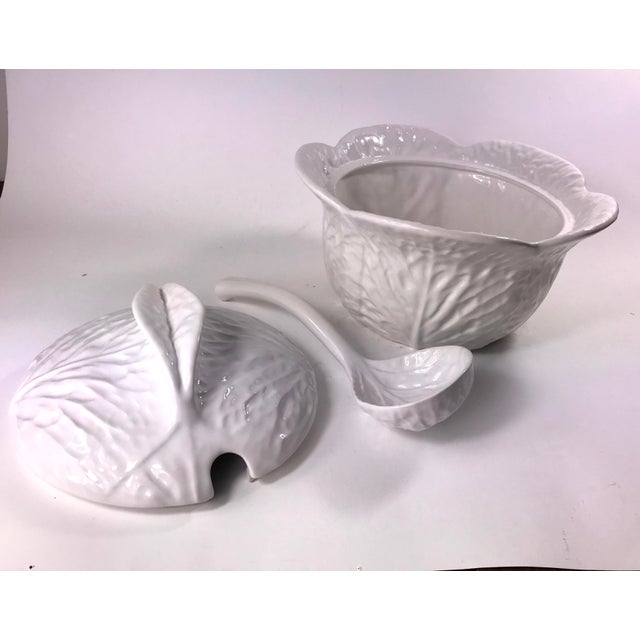 Portuguese Cabbage Soup Tureen With Ladle Chairish