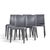 Mid-Century Modern Mario Bellini for B&b Italia Vol Au Vent Mid Century Italian Leather Dining Chairs - Set of 6 For Sale - Image 3 of 11
