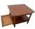 Brown 1960s Danish Mid Century Modern Lane Side Table, Nightstand, Bottom Drawer and Shelf For Sale - Image 8 of 12