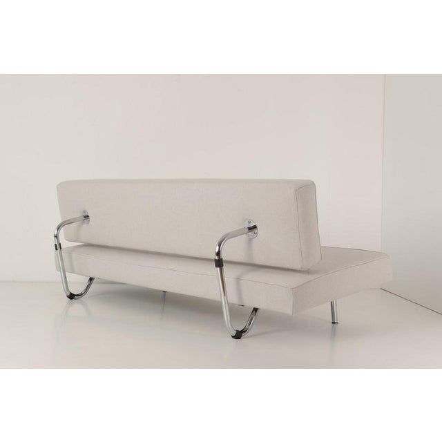 Light Grey Daybed by Ernst Ambühler, Switzerland, 1957 For Sale - Image 6 of 11