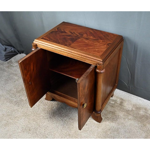 Small Art Deco Mahogany Living Room Cabinet, 1930 For Sale - Image 3 of 13