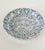 Ceramic 1970s Bybee Pottery Kentucky Blue and White Splatterware or Sponge Pie Dish For Sale - Image 7 of 8