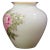 Victorian Rose Bouquet Hand-Painted Large Milk Glass Vase, Circa Late 20th Century For Sale - Image 3 of 7