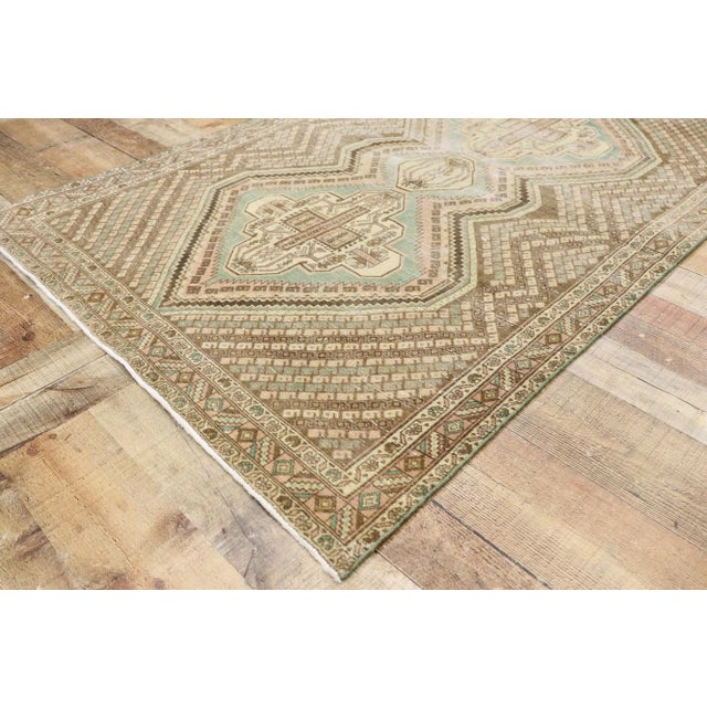 Early 20th Century Antique Persian Afshar Tribal Rug With Boteh Design, 03'11 X 05'09 For Sale In Dallas - Image 6 of 9