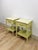 This lovely pair of vintage Henry Link, Bali Hai green faux bamboo nightstands are a beautiful and highly collectible...