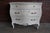 Capturing the unique charm of rural France this marvelous chest exemplifies French style. Painted in a soft gray with hand...