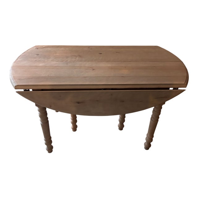 Round Table with Extensions For Sale