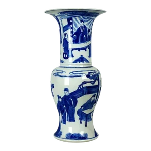 19th Century Fengweizun Phoenix-Tail Yen-Yen Vase