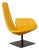 Fjord Leather Armchair in Yellow by Patricia Urquiola for Moroso For Sale