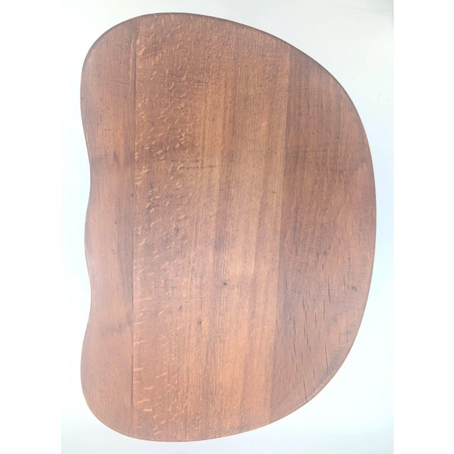 Mid 20th Century Wood "Fold & Carry" Collapsible Stool For Sale - Image 10 of 14