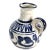 Late 20th Century Italian Eden Ceramic Blue Gray Carafe/Pitcher For Sale - Image 5 of 9