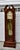 Ridgeway Grandfather Clock Wood Brass Dial Moving Moon Phase Windsor Cherry For Sale - Image 4 of 18