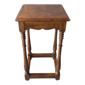 Mid-Century Arts and Crafts Style Mission Oak Candle Stand