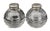 Christofle France Sterling Silver Top Shakers Tw 3.1g - A Pair For Sale - Image 4 of 8