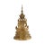 Thai Artist, Large Bronze Buddha, 1800s, Bronze and Gold Leaf For Sale - Image 9 of 12