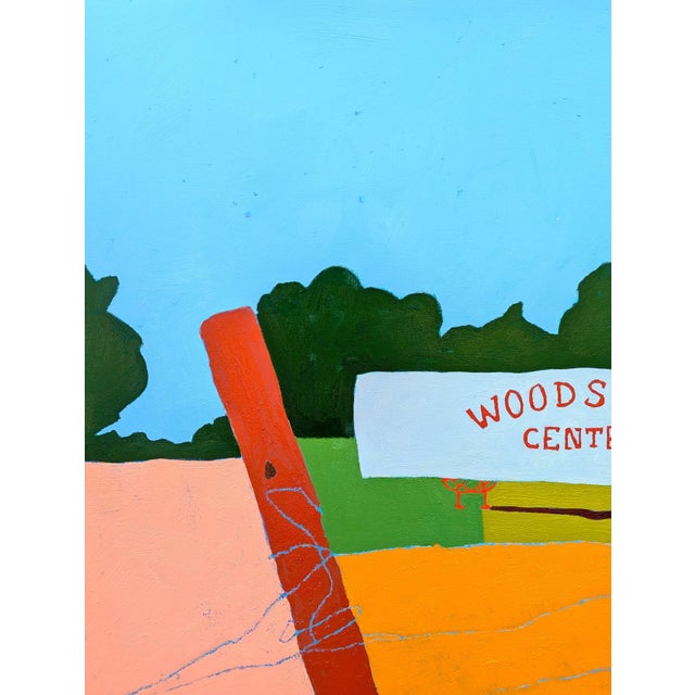 Jacob Spacek “American Rural, Signed #3” Contemporary Colorful Country Landscape Painting, 2025 For Sale In Houston - Image 6 of 12